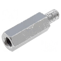 Piuliță Distanțieră Filetată 20mm, Filet Intern M5, Filet Extern M5 - Accesoriu pentru Construcții și Montaj | Electronic-mag.ro