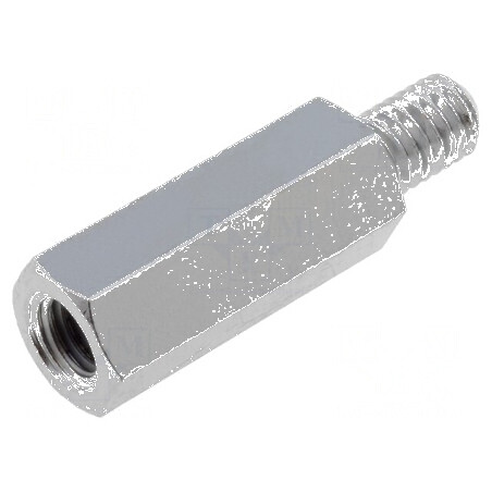 Piuliță Distanțieră Filetată 20mm, Filet Intern M5, Filet Extern M5 - Accesoriu pentru Construcții și Montaj | Electronic-mag.ro