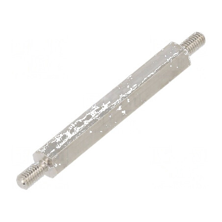 Piuliță Distanțieră Filetată 35mm cu Filet Exterior M3 Hexagonală - Componentă de Îmbinare Metalică | Electronic-mag.ro | Compon