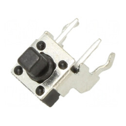 Microîntrerupător TACT SPST-NO Poz: 2 0,05A/12VDC THT 1,57N - Comutator Compact pentru Circuit Electric | Electronic-mag.ro | Co