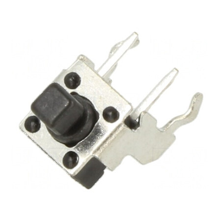 Microîntrerupător TACT SPST-NO Poz: 2 0,05A/12VDC THT 1,57N - Comutator Compact pentru Circuit Electric | Electronic-mag.ro | Co