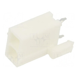 MF HCS VERT HDR DR 2CKT V-0 PEG TIN - Conector Vertical pentru Tablouri Electrice, 2 Cicluri, Standard V-0, TIN | Electronic-mag
