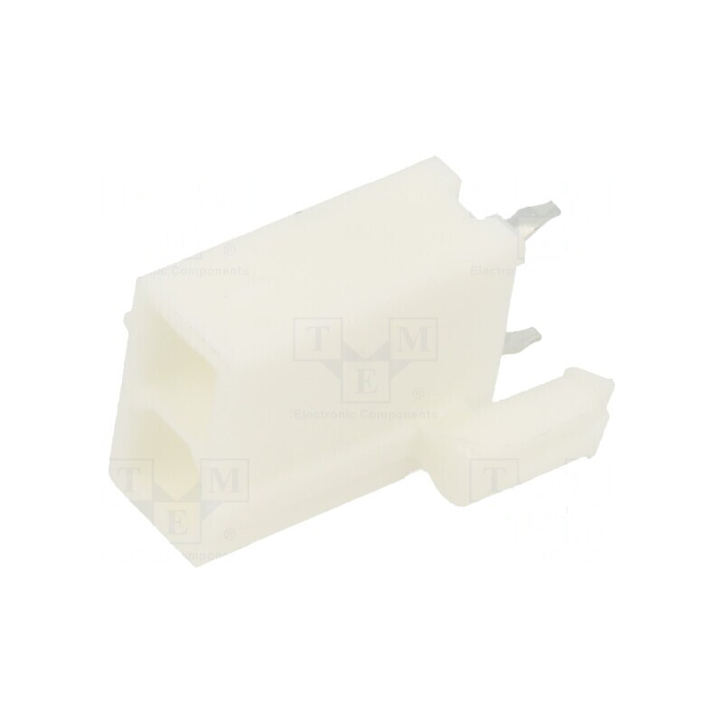 MF HCS VERT HDR DR 2CKT V-0 PEG TIN - Conector Vertical pentru Tablouri Electrice, 2 Cicluri, Standard V-0, TIN | Electronic-mag