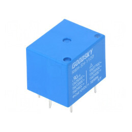 Releu electromagnetic SPDT 12VDC 15A 12A/250VAC RWH - Comutator de putere pentru aplicații electrice | Electronic-mag.ro | Compo