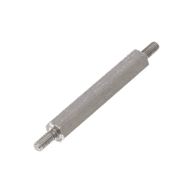 Piuliță Distanțieră Filetată 30mm, Filet Exterior M2.5, Hexagonală | Electronic-mag.ro | Componente Electronice