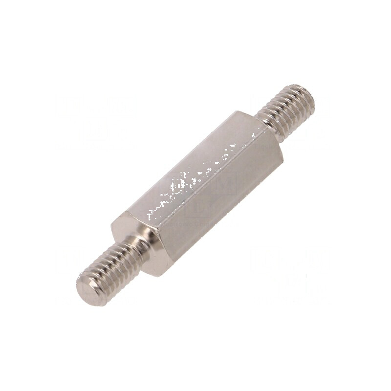 Piuliță Distanțieră Filetată 18mm cu Filet Exterior M4 Hexagonală - Accesorii pentru Proiecte Mecanice | Electronic-mag.ro | Com