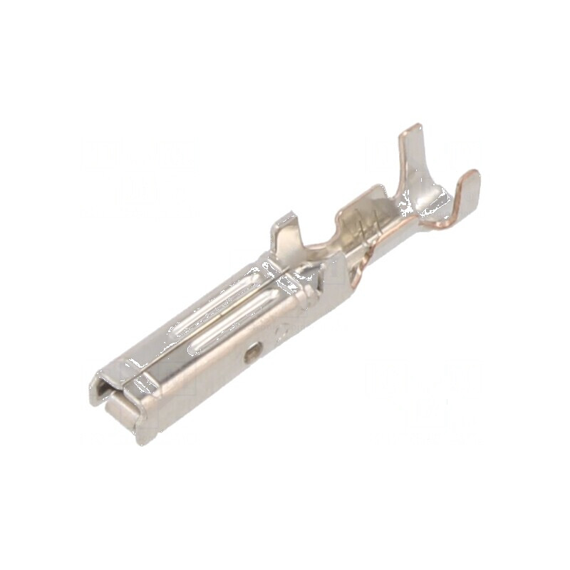 Pin mamă aurit D-3000 pentru cabluri 0,2÷0,6mm² 24AWG÷20AWG, crimpat, 15A | Electronic-mag.ro | Componente Electronice