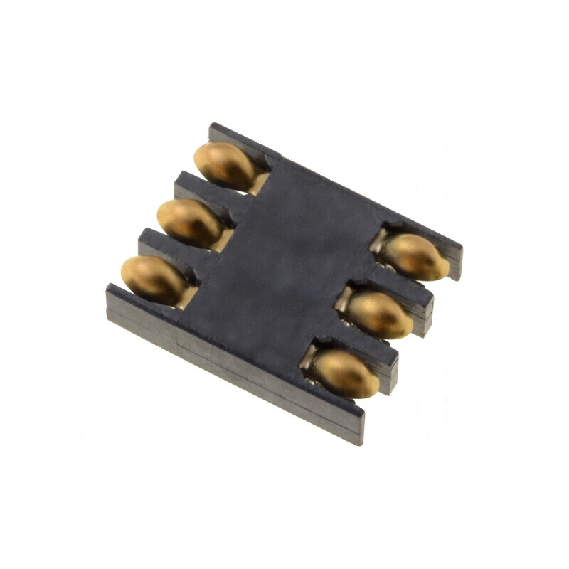 Conector SIM SMT pentru carduri fără protecție și ejector - Componentă electronică de înaltă calitate | Electronic-mag.ro | Comp