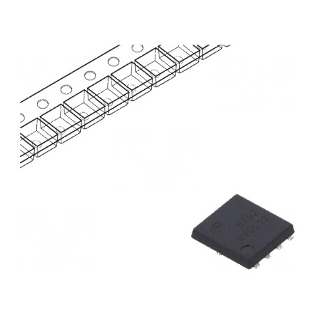 Tranzistor N-MOSFET Unipolar 30V 76A 19W DFN5x6 pentru Aplicații Electronice | Electronic-mag.ro | Componente Electronice