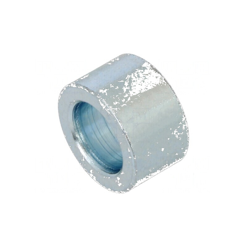 Manșon Distanțier Cilindric din Oțel Zincat, Diametru Exterior 10mm, 6mm | Electronic-mag.ro | Componente Electronice