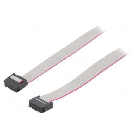 Cablu Panglică cu Conectori IDC 1,27mm, Lungime 0,6m, Cablu-Bandă pentru Conexiuni Electrice | Electronic-mag.ro | Componente El