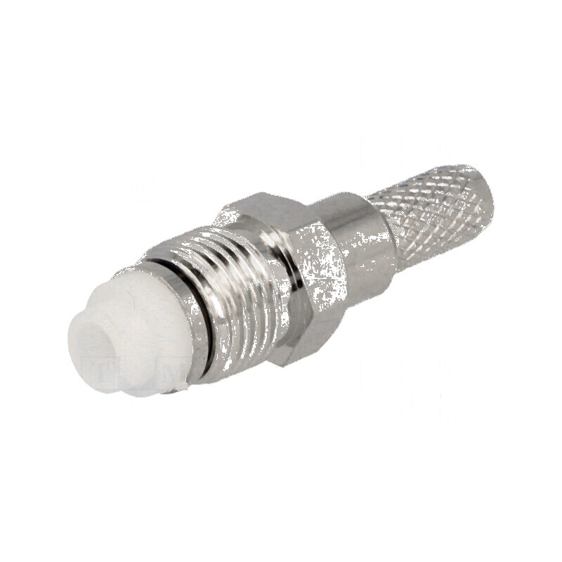 Conector FME Mufă Mamă Drept RG58 Crimpat pe Cablu - Soluție de Conexiune Profesională | Electronic-mag.ro | Componente Electron