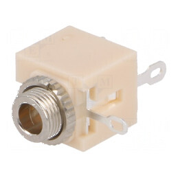 Conector Jack 3,5mm Soclu Mamă Stereo cu 3 Piste pentru Lipire - Componentă Audio Profesională | Electronic-mag.ro | Componente 