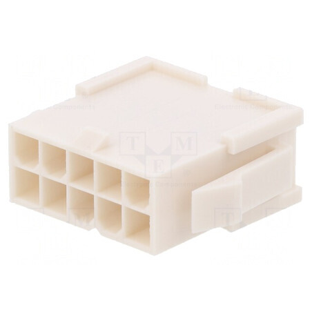 Conector cablu-cablu mufa tată Mini-Fit Jr 4,2mm PIN 10 - Componentă electronică de conectare | Electronic-mag.ro | Componente E
