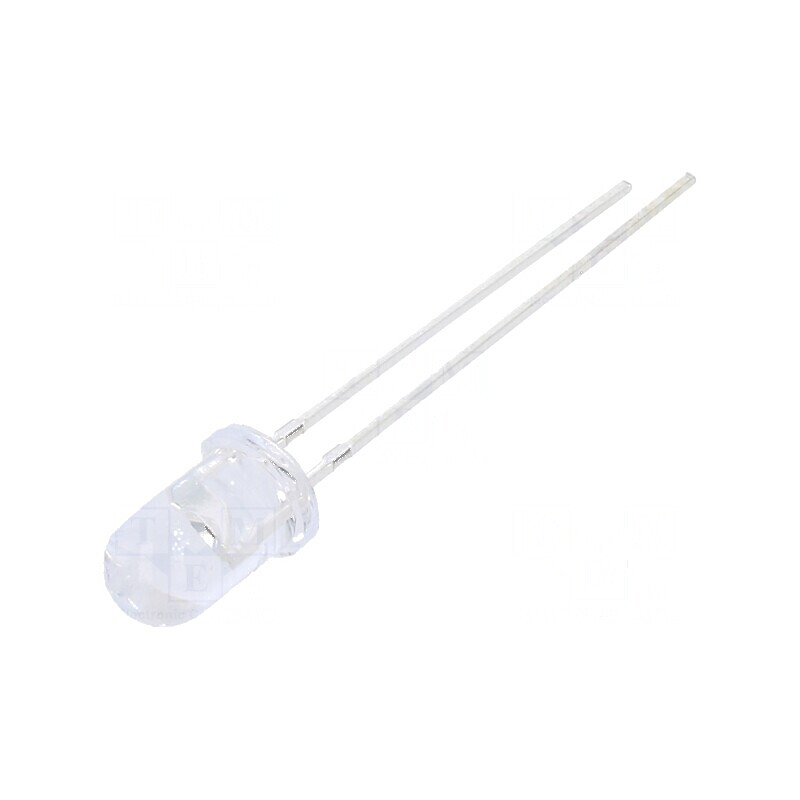 Emițător IR 5mm Transparent 40° λp Max: 940nm THT 300mA - Componentă Electronică pentru Proiecte de Infrared | Electronic-mag.ro