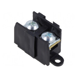 Regletă de Conexiuni Terminale cu Șurub 10mm² 57A, Piste: 1 - Soluție Profesională pentru Conexiuni Electrice | Electronic-mag.r