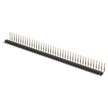 Conector şiruri pini tată 40 pini unghi 90° THT - Componentă electronică de înaltă calitate | Electronic-mag.ro | Componente Ele