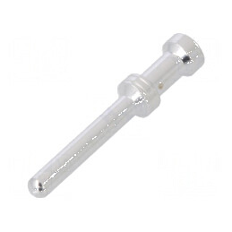 Pin tată 2,5mm Argintat 1,5mm² CEM/DEM, HEE Crimpat 16A - Conector Electric Profesional | Electronic-mag.ro | Componente Electro