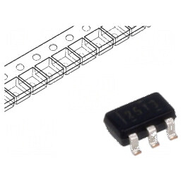 Comutator USB IC Power Switch CH: 2 SMD SOT23-6 - Rola Bandă | Electronic-mag.ro | Componente Electronice