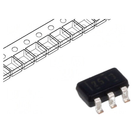 Comutator USB IC Power Switch CH: 2 SMD SOT23-6 - Rola Bandă | Electronic-mag.ro | Componente Electronice