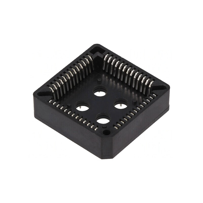 Soclu pentru Circuite Integrate PLCC52 THT din Bronz-Fosfor Cositorit - Compatibil cu Diverse Aplicații Electronice | Electronic