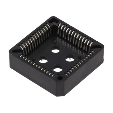 Soclu pentru Circuite Integrate PLCC52 THT din Bronz-Fosfor Cositorit - Compatibil cu Diverse Aplicații Electronice | Electronic