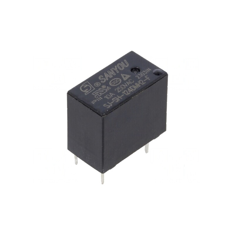 Releu electromagnetic SPST-NO 24VDC 10A/250VAC pentru montaj prin prinse THT | Electronic-mag.ro | Componente Electronice Releu electromagnetic SPST-NO 24VDC 10A/250VAC pentru montaj prin prinse THT | Electronic-mag.ro | Componente Electronice