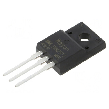 Tranzistor N-MOSFET Unipolar TO220FP - Componentă Electronică pentru Aplicații de Putere | Electronic-mag.ro | Componente Electr