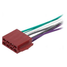 ISO mufă cu cabluri PIN 8 - Conector auto de înaltă calitate pentru instalare electrică | Electronic-mag.ro | Componente Electro