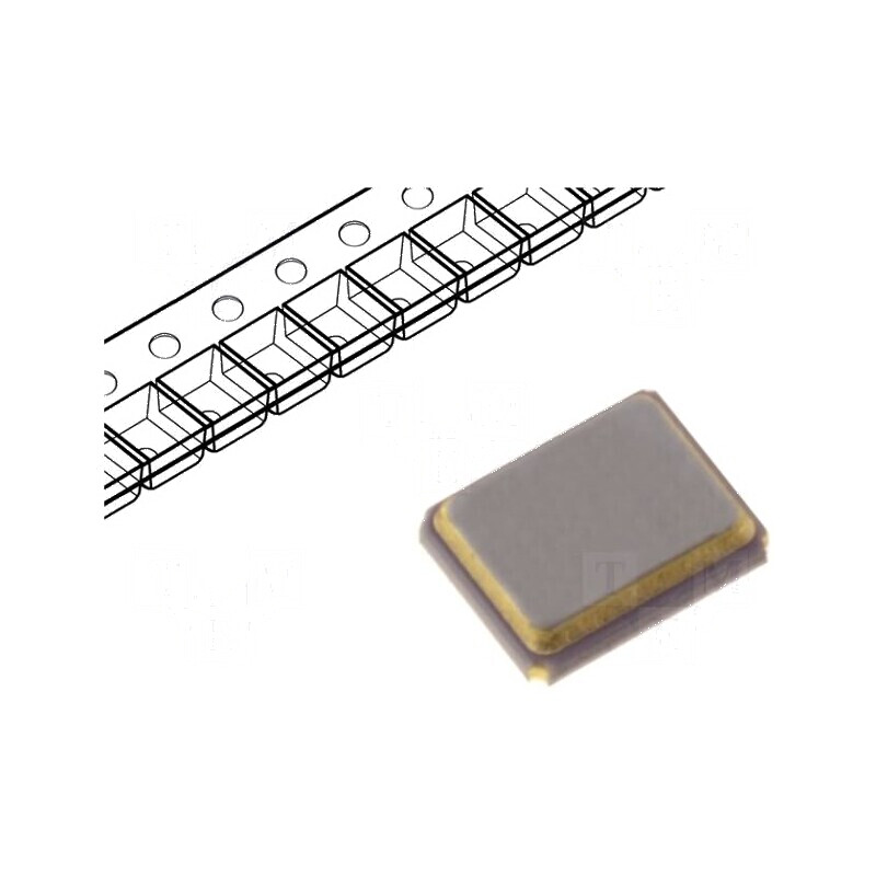 Rezonator cu cuarț 14,31818MHz ±20ppm 18pF SMD, dimensiuni 3,4x2,7x0,8mm | Electronic-mag.ro | Componente Electronice Rezonator cu cuarț 14,31818MHz ±20ppm 18pF SMD, dimensiuni 3,4x2,7x0,8mm | Electronic-mag.ro | Componente Electronice