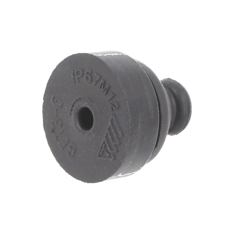 Manșon elastomer termoplastic TPE negru 12,2mm cu protecție IP67 pentru aplicații industriale | Electronic-mag.ro | Componente E Manșon elastomer termoplastic TPE negru 12,2mm cu protecție IP67 pentru aplicații industriale | Electronic-mag.ro | Componente E