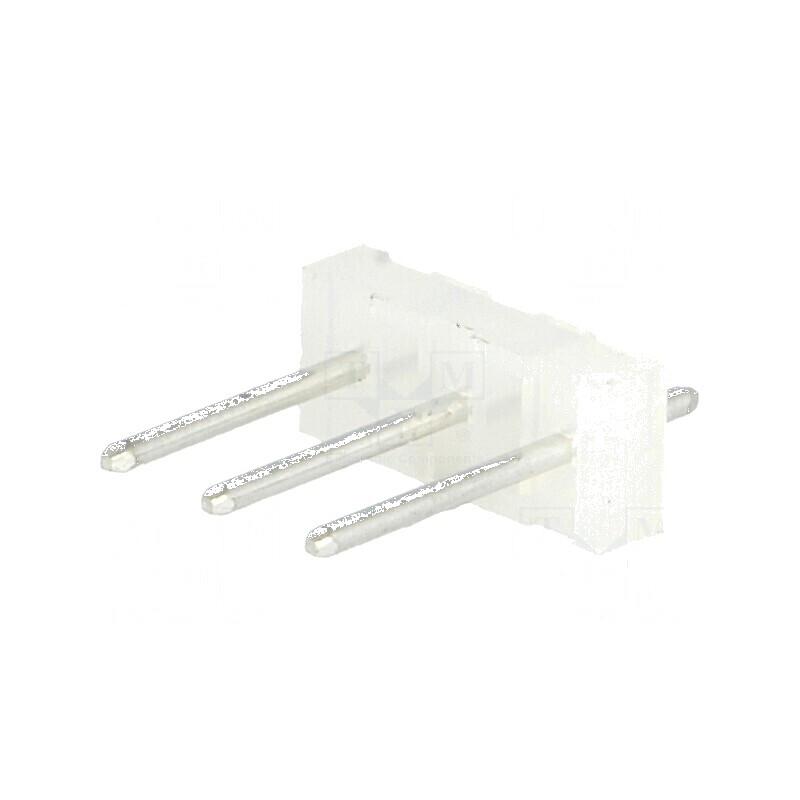 Conector Cablu-Placă Soclu Tată KK 5,08mm cu 3 Pini Rotunzi pentru Conexiuni Electrice | Electronic-mag.ro | Componente Electron