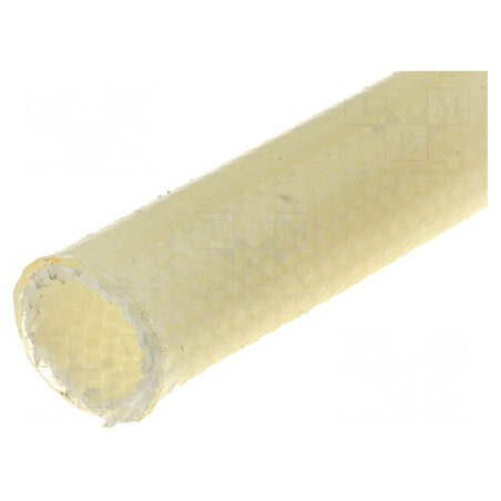 Manșon electroizolant din fibră de sticlă pentru temperaturi între -25 și 155°C, Ø interior 4mm | Electronic-mag.ro | Componente