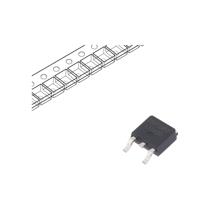 Tranzistor N-MOSFET Hi-PotMOS2 Unipolar 520V 6A Idm 24A 71W - Componentă Electronică Performantă | Electronic-mag.ro | Component