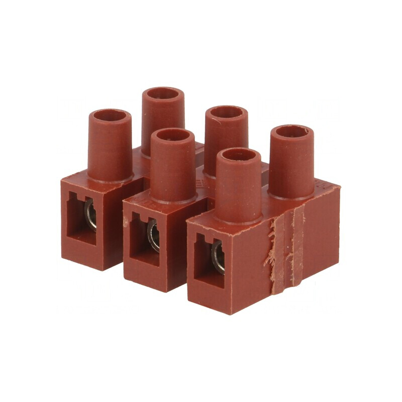 Regletă de conexiuni terminal cu şurub 4mm² 400V, 3 piste pentru instalatii electrice | Electronic-mag.ro | Componente Electroni Regletă de conexiuni terminal cu şurub 4mm² 400V, 3 piste pentru instalatii electrice | Electronic-mag.ro | Componente Electroni