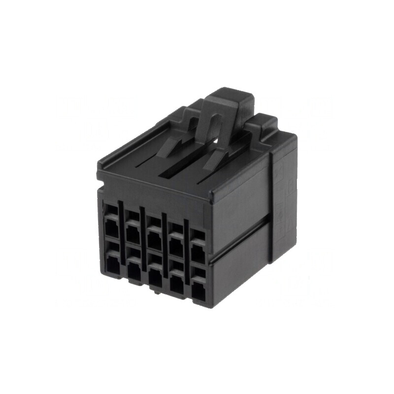 Conector cablu-cablu/PCB mufe mamă J2000 2,5mm 10 PIN 250V | Electronic-mag.ro | Componente Electronice
