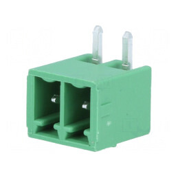 Regletă de conexiuni deconectabilă 3,81mm cu 2 socluri tată pentru aplicații electrice | Electronic-mag.ro | Componente Electron