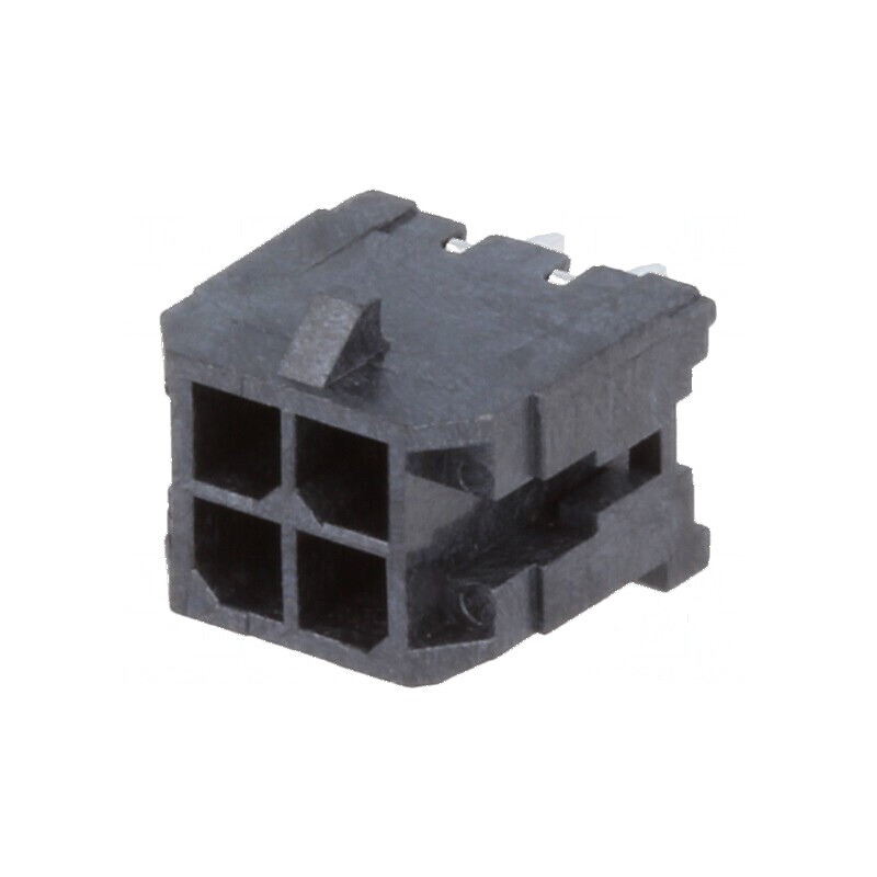 Conector cablu-placă soclu tată Micro-Fit 3.0 3mm PIN 4 THT - Componentă electronică de conectare | Electronic-mag.ro | Componen Conector cablu-placă soclu tată Micro-Fit 3.0 3mm PIN 4 THT - Componentă electronică de conectare | Electronic-mag.ro | Componen