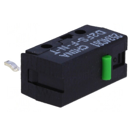 Microîntrerupător SNAP ACTION SPST-NO 0,1A 6VDC Fără Manetă | Electronic-mag.ro | Componente Electronice