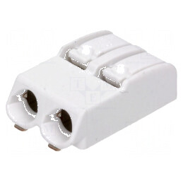 Conector pentru mufe 2060 4mm, cu 2 piste, compatibil cu cabluri 24AWG-18AWG, 0,2-0,75mm² | Electronic-mag.ro | Componente Elect