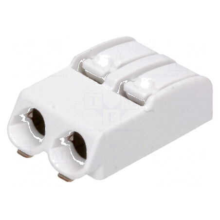 Conector pentru mufe 2060 4mm, cu 2 piste, compatibil cu cabluri 24AWG-18AWG, 0,2-0,75mm² | Electronic-mag.ro | Componente Elect