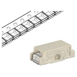 Siguranță SMD cupru pentru ardere rapidă 6,3A 63VAC 63VDC - Componentă electronică de înaltă performanță | Electronic-mag.ro | C