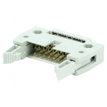Conector IDC Mufă Tată PIN 14 cu Ejector pentru Cablu Bandă - Soluție Profesională de Conectare | Electronic-mag.ro | Componente