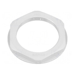 Piuliță M40 din poliamidă 50mm gri, Pas: 1,5 – Accesorii de fixare de înaltă calitate | Electronic-mag.ro | Componente Electroni