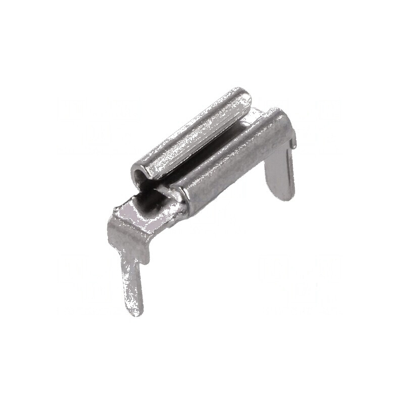 Terminal plat 2,8mm 0,5mm mamă THT din alamă cositorită pentru conexiuni electrice | Electronic-mag.ro | Componente Electronice