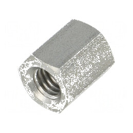 Piuliță Distanțieră Filetată 12mm, Filet Intern M6, Hexagonală - Accesorii pentru Montaj Profesional | Electronic-mag.ro | Compo