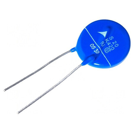 Varistor Oxid de Metal THT 420VAC 560VDC 680V 8000A 175J - Protecție împotriva supratensiunilor | Electronic-mag.ro | Componente