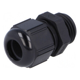 Garnitură de etanșare M16 1,5 IP68 din poliamidă neagră UL94V-2 pentru protecție împotriva apei și prafului | Electronic-mag.ro 