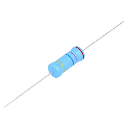 Rezistor metal glaze THT 27MΩ 1W ±5% Ø6,8x19mm 200ppm/°C - Componentă electronică de înaltă precizie | Electronic-mag.ro | Compo