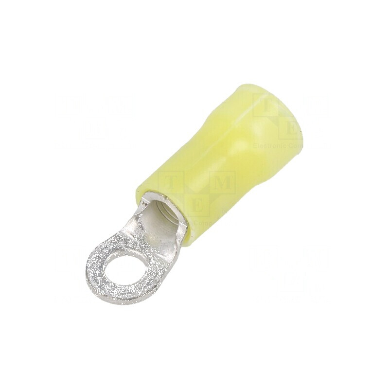 Vârf inelar M3,5 cu diametru de 3,68mm pentru cablu de 2,62÷6,64mm², crimpat | Electronic-mag.ro | Componente Electronice
